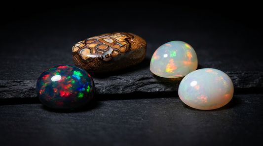 Types of Opal Explained: Black, Boulder, Crystal & White
