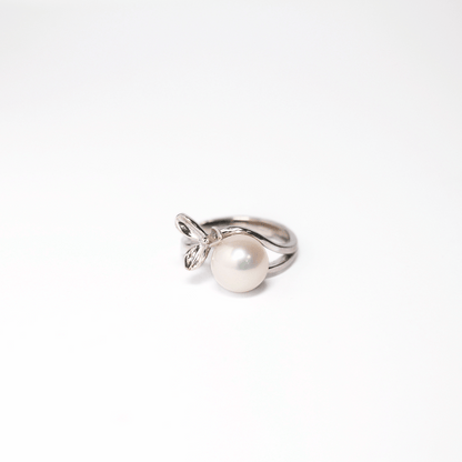 Sterling Silver Fresh Water Pearl Ring 10MM 4.64G (image 2 of 2) — The Australian Opal & Diamond Collection, Adelaide
