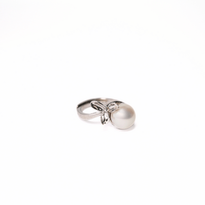 Sterling Silver Fresh Water Pearl Ring 10MM 4.64G (image 1 of 2) — The Australian Opal & Diamond Collection, Adelaide