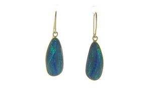 Doublet Opal Earrings 130459