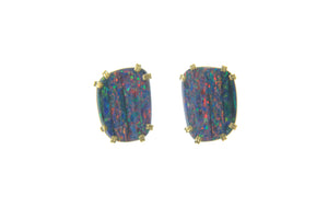 Doublet Opal Earrings 131446