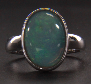 Black Opal Ring 010320