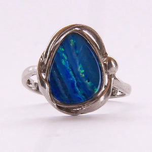 Doublet Opal Ring 050393