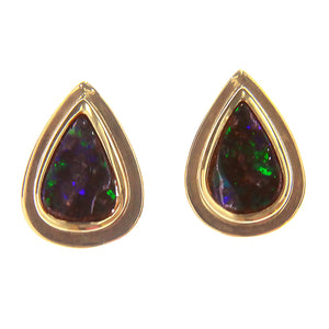 Boulder Opal Earrings 110008