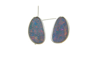 Doublet Opal Earrings 130275