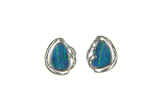 Doublet Opal Earrings 131043