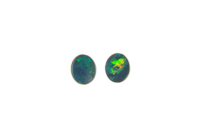 Doublet Opal Earrings 131239