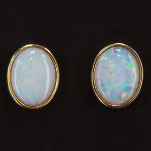 Milky Opal Earrings 131471