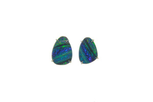 Doublet Opal Earrings 131750