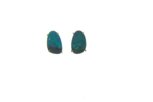 Doublet Opal Earrings 131825