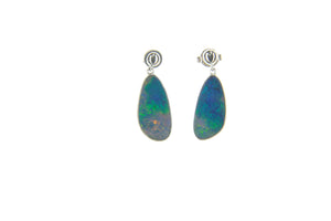 Doublet Opal Earrings 131851