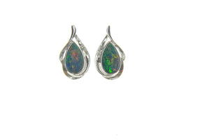Doublet Opal Earring 131869