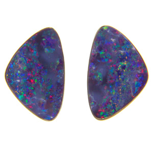 Doublet Opal Earrings 131882