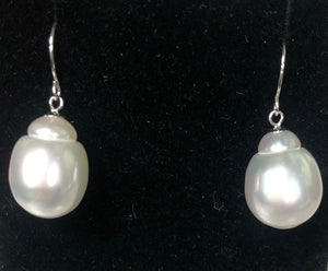 South Sea Pearl Earrings 160452-0