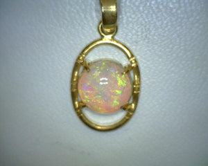 Crystal Opal Pendant 180805