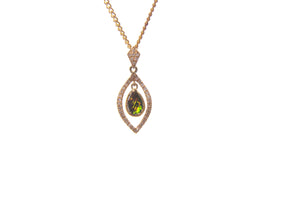 Doublet Opal and Diamond Pendant 213282